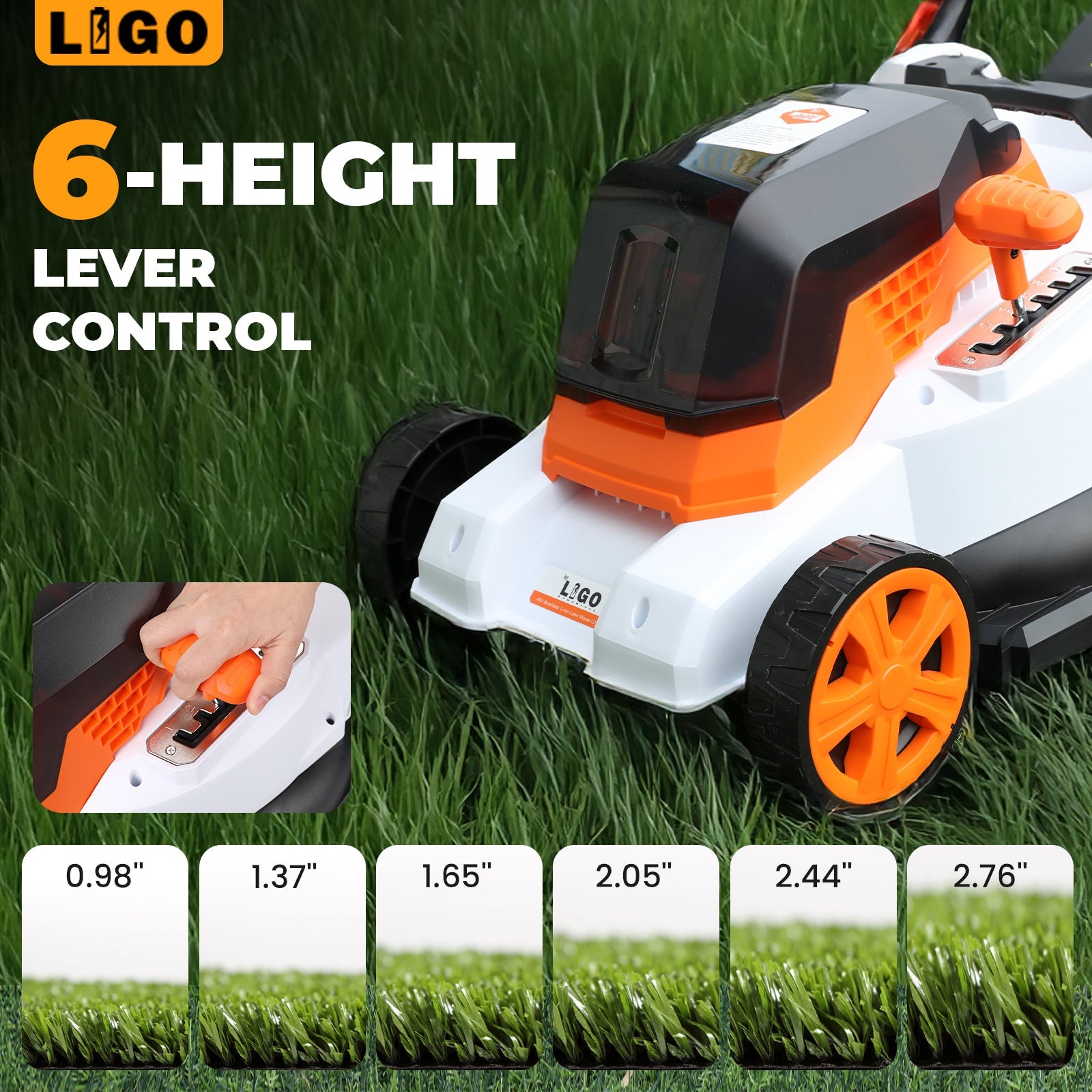 20V Brushless Lawn Mover - LIGO lite